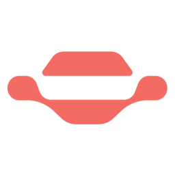 Buckled logo
